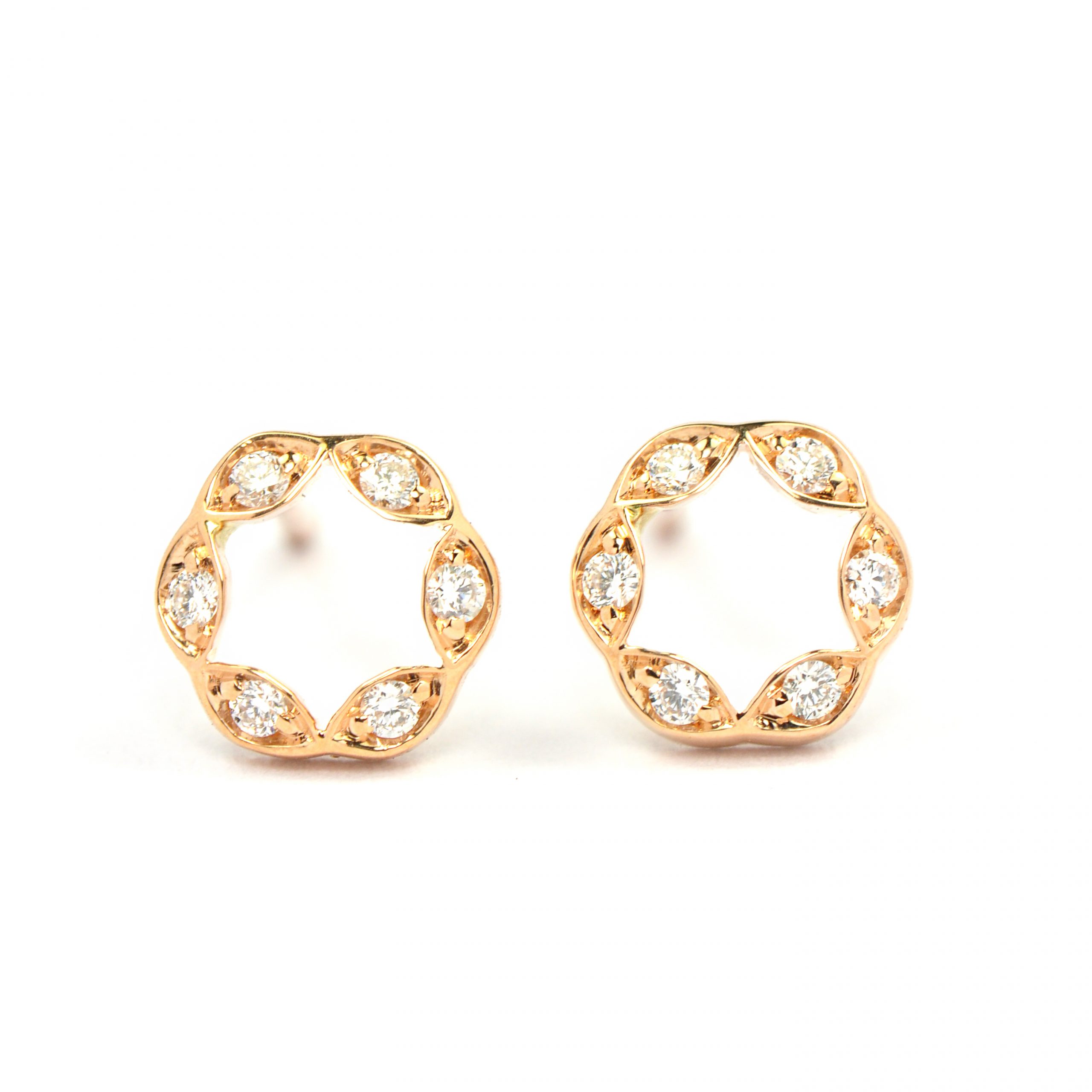 Juliet Pavé Earrings Gold