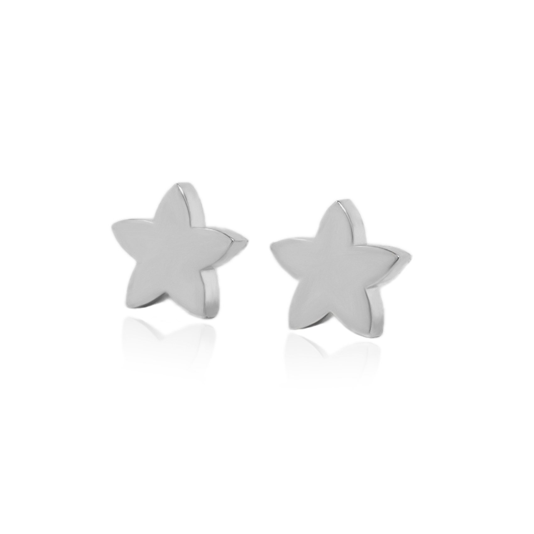 Star Plain Earrings