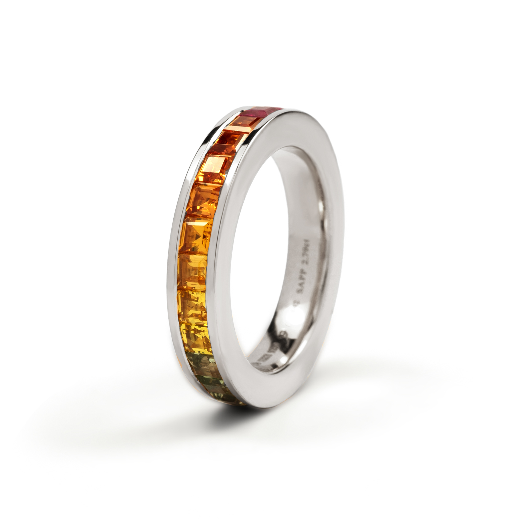Rainbow Channel Ring Wide