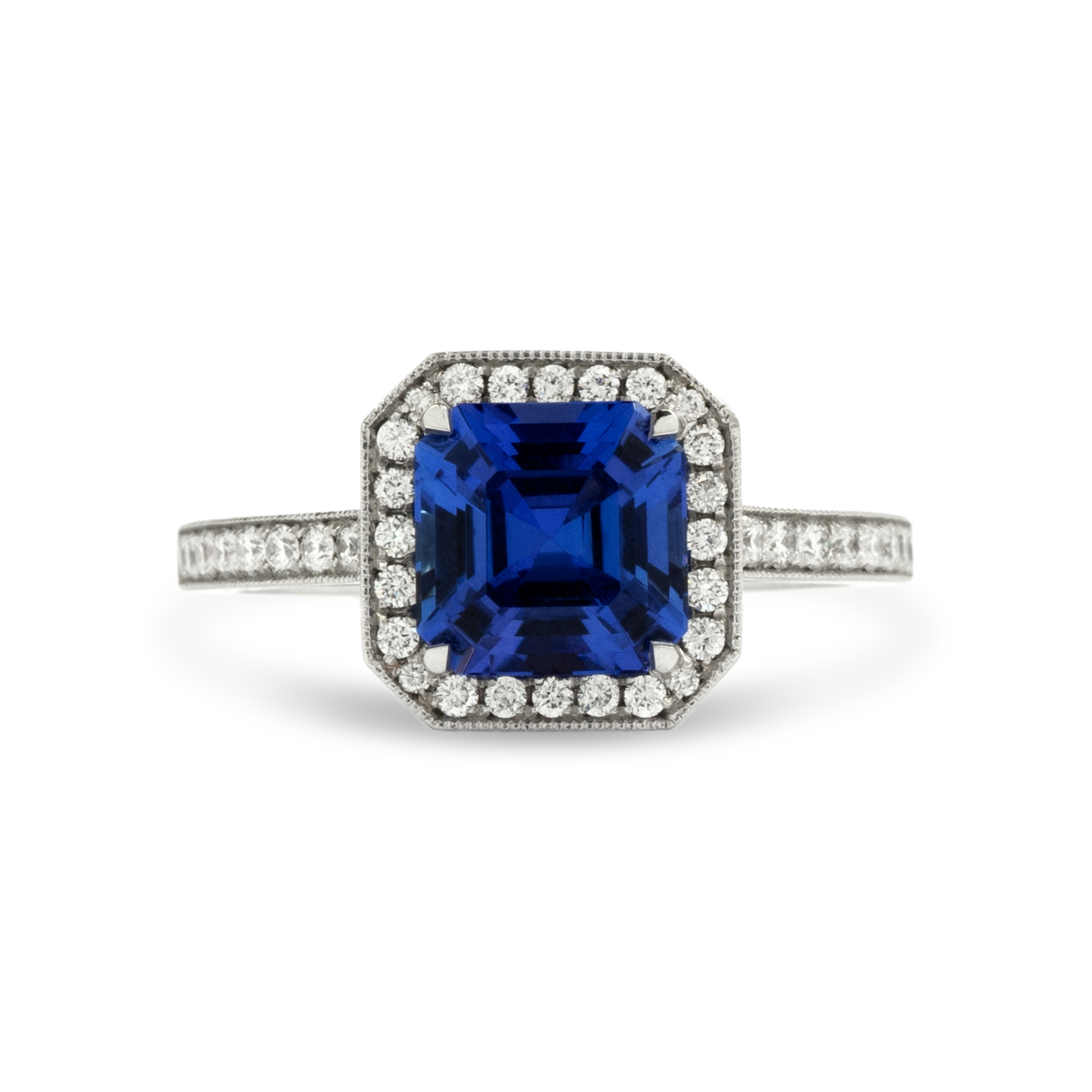 Cosmo Pave Vintage Ring (Tanzanite)