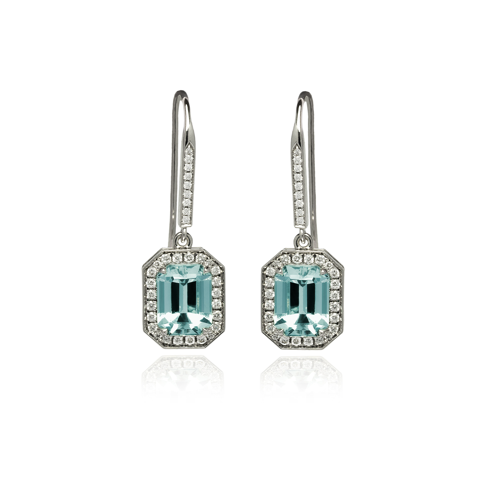 Cosmopolitan Earrings (Aquamarine)