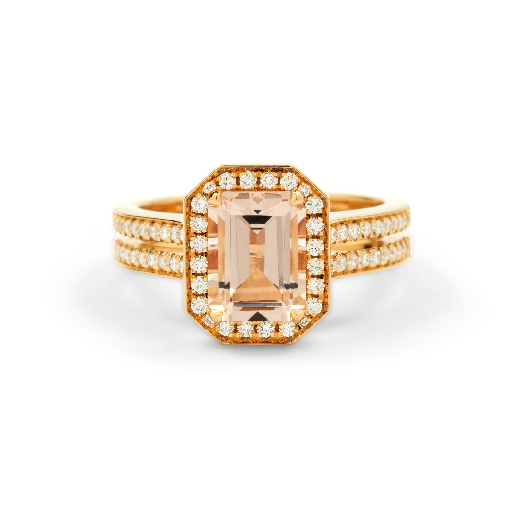 Cosmopolitan Ring (Morganite)