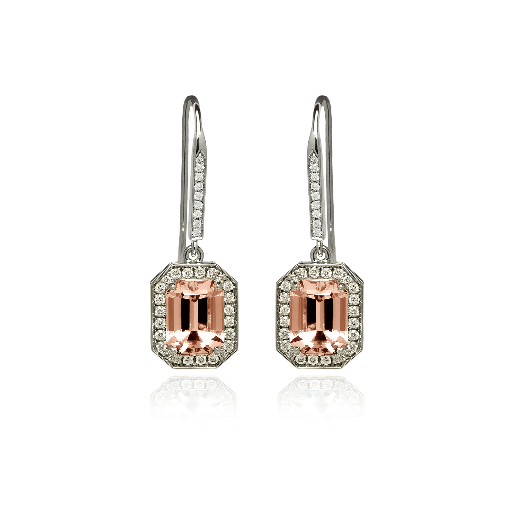 Cosmopolitan Earrings Morganite