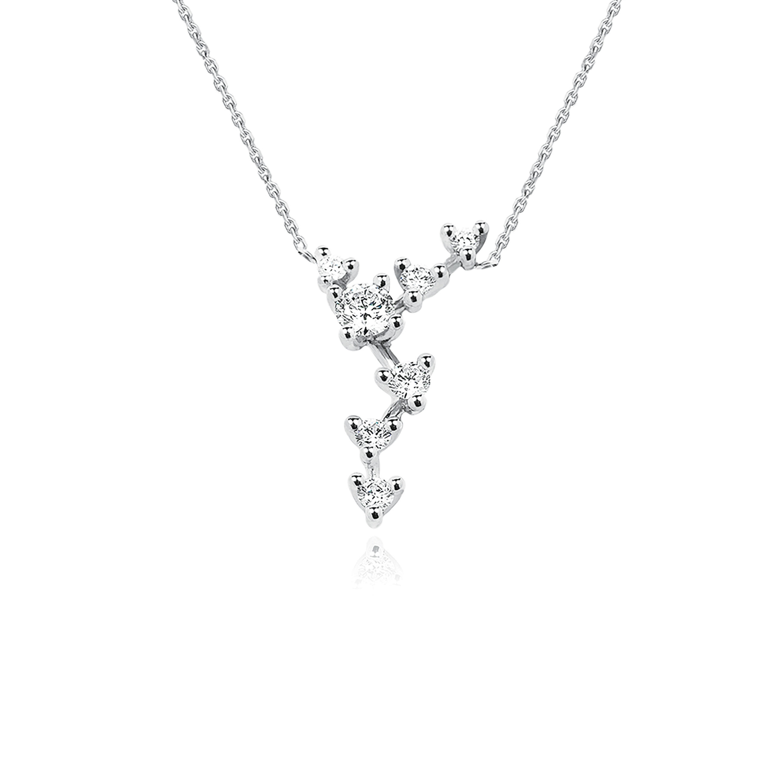 Blossom Pendant White Gold