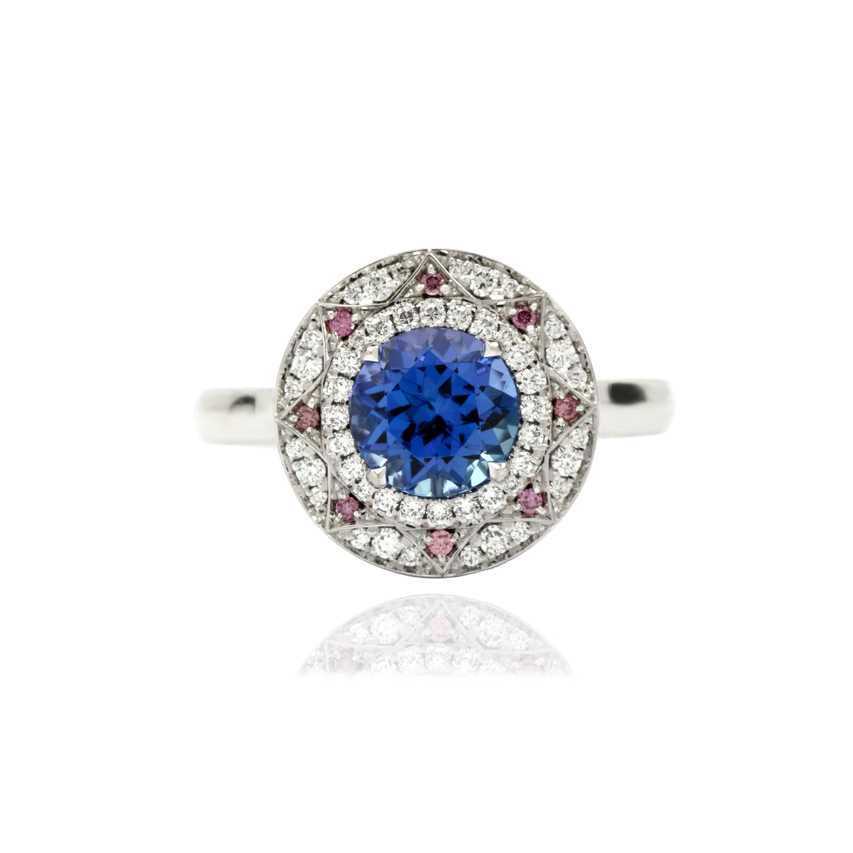 Compass Mini Ring (Tanzanite)