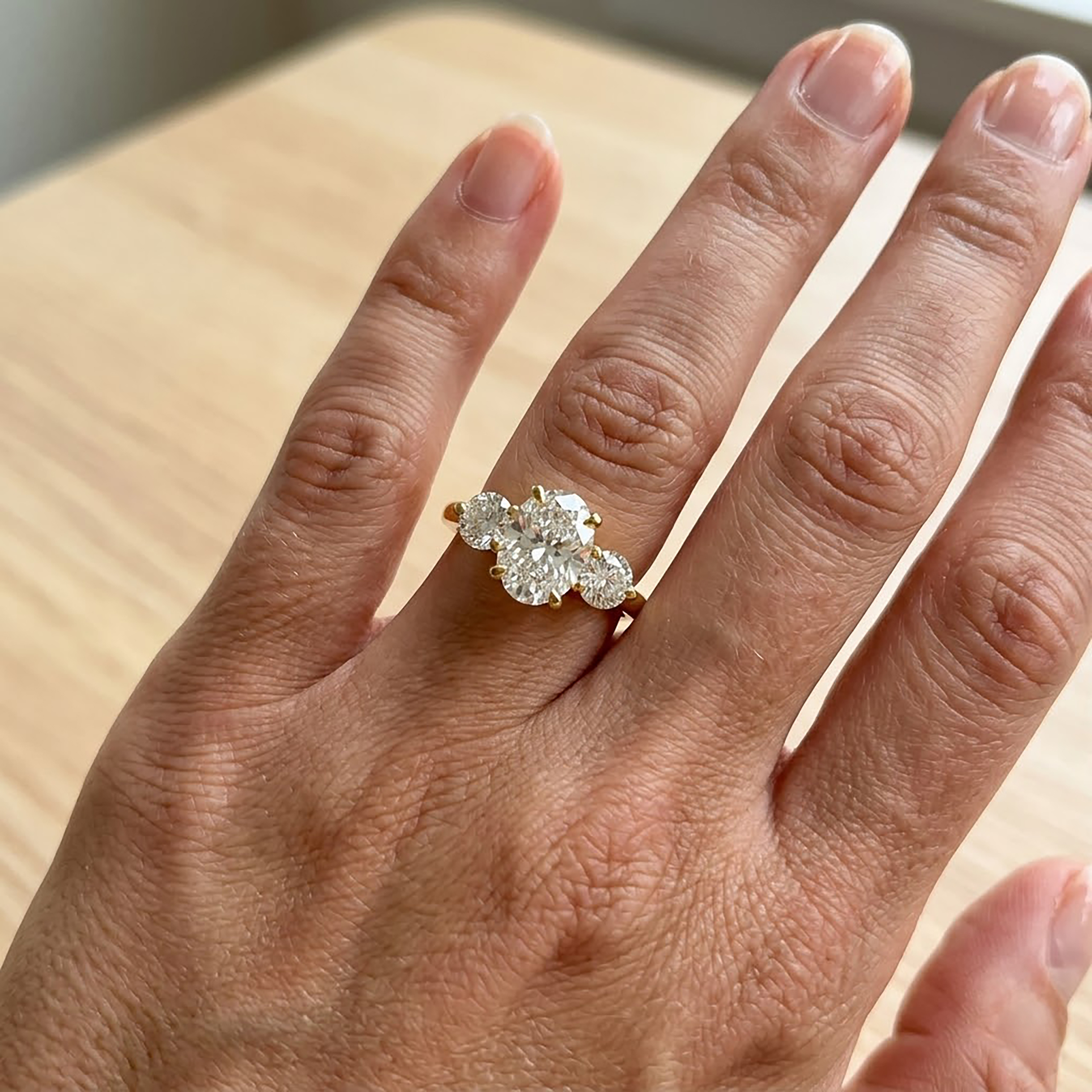 Aisling Ring - Oval + Rounds - Image 4