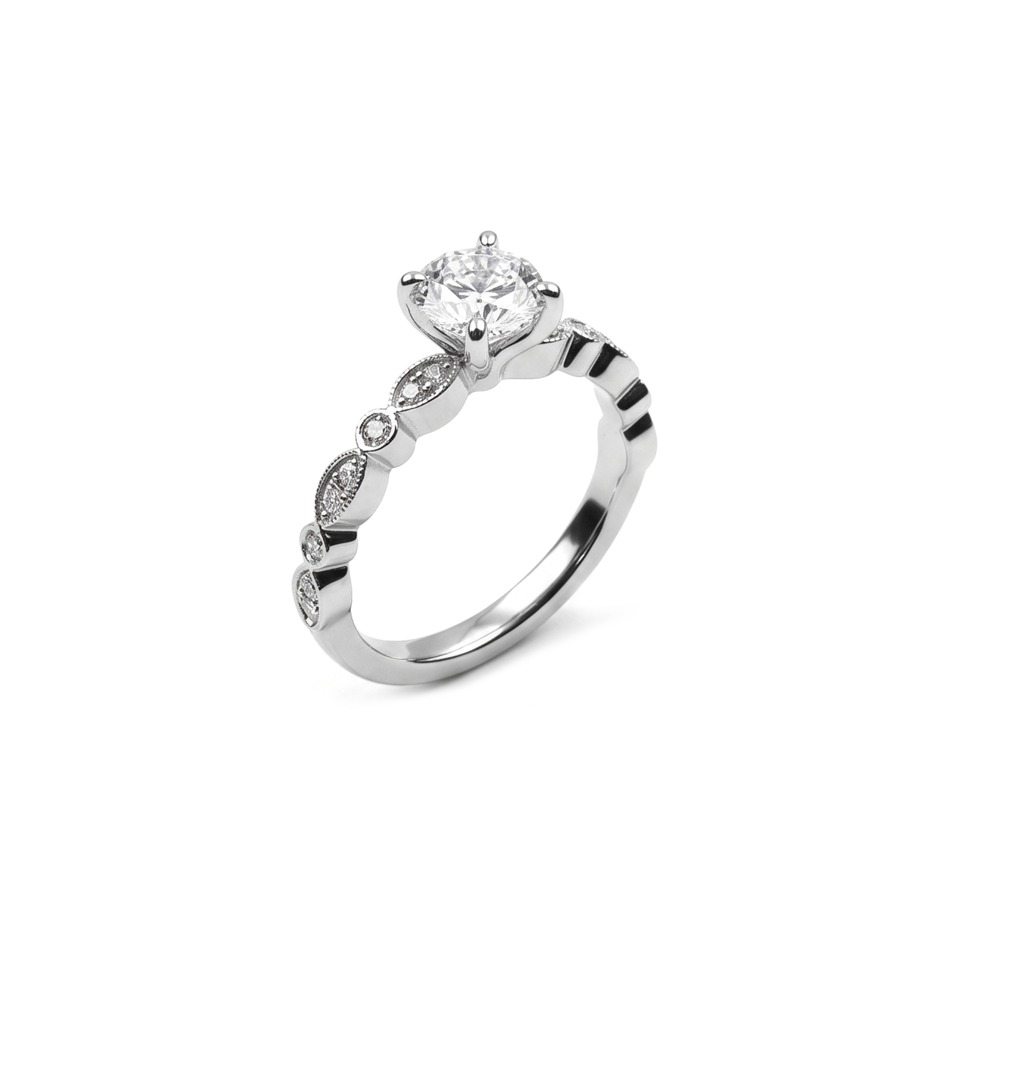 Juliet Solitaire Ring - Image 9