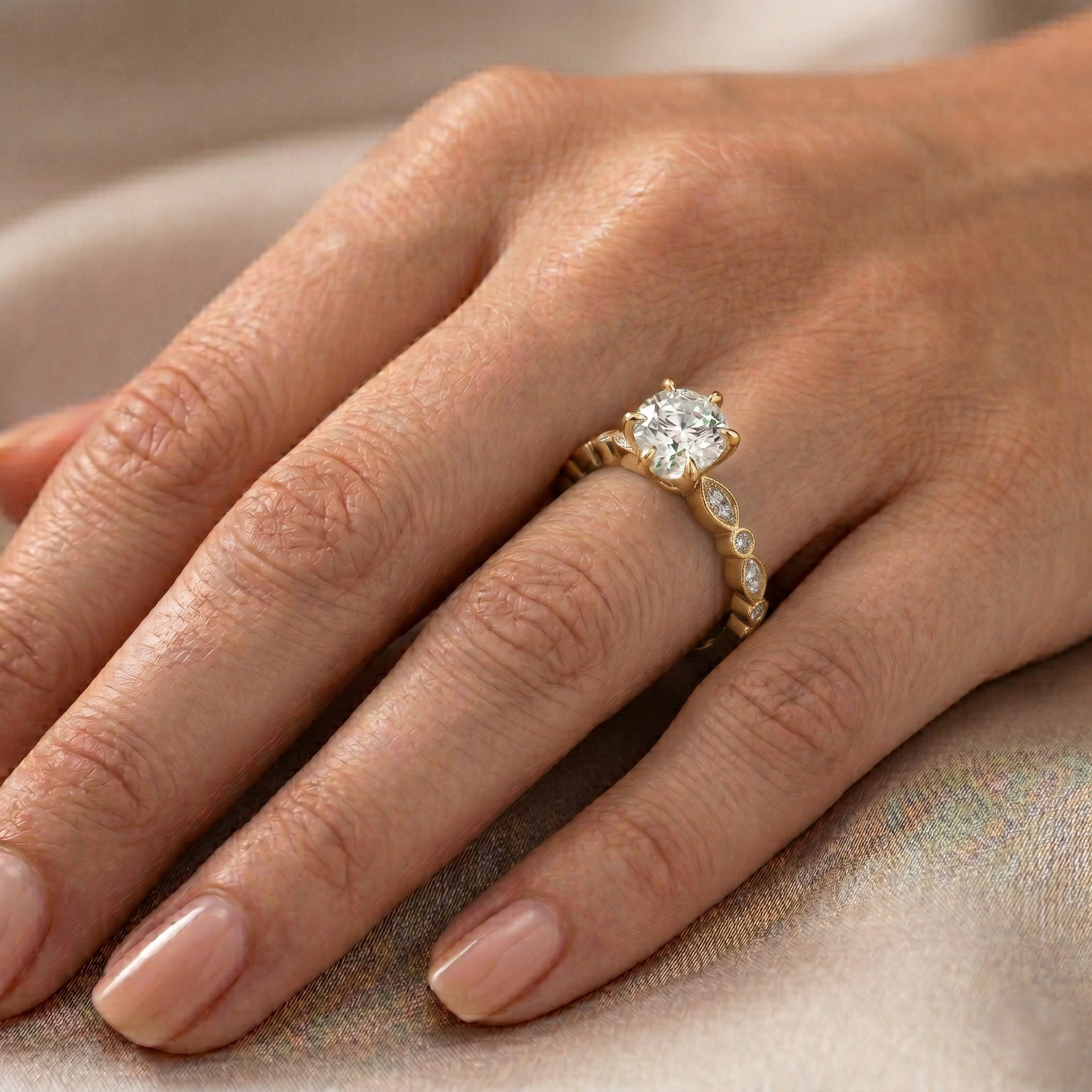 Juliet Solitaire Ring - Image 6